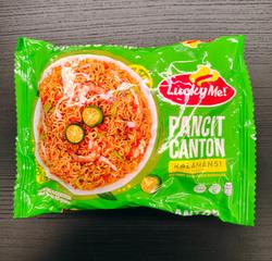 Lucky me Pancit canton Calamansi 80g.