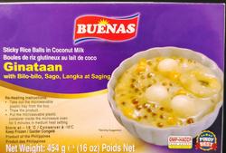 BUENAS Sticky rice balls in coconut milk 454g.