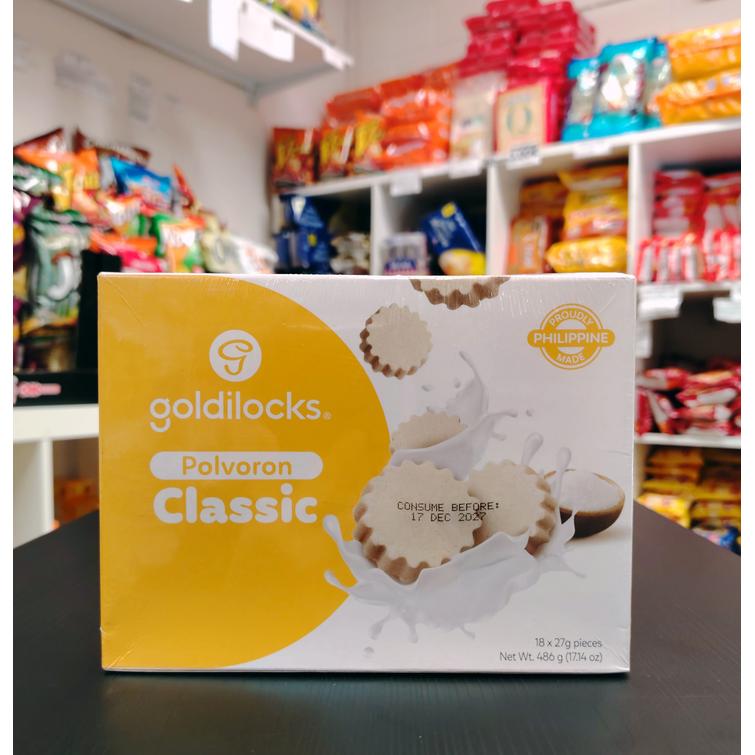 Goldilocks Polvoron Classic 18pcs. x27g./ 486g,