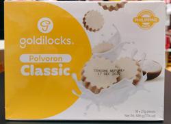 Goldilocks Polvoron Classic 18pcs. x27g./ 486g,