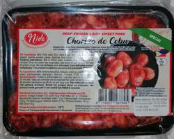 Chorizo de Cebu, Nida 500g.(Pick up at store)