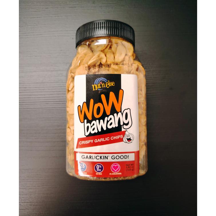 Wow bawang crispy garlic chips 165g.