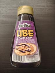 Terifico ube flavor syrup 250ml.