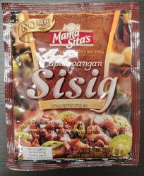 Mama sita's Sisig citrus spice mix 40g.