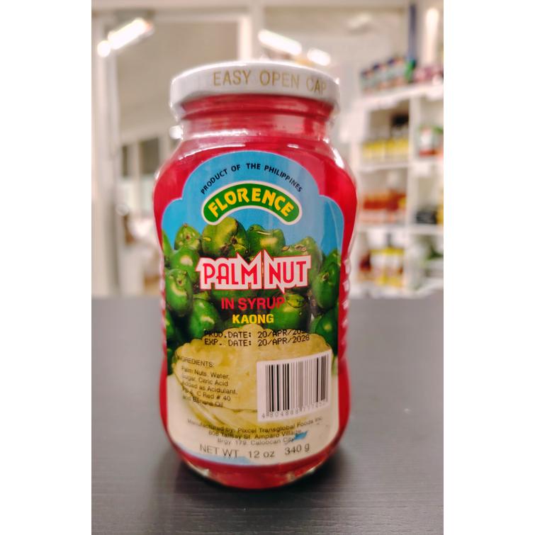 Florence palm nut red 340g.