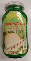 Florence Pandan Nata de Coco 340g.