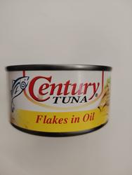 Century tuna flakes in oil 180g.